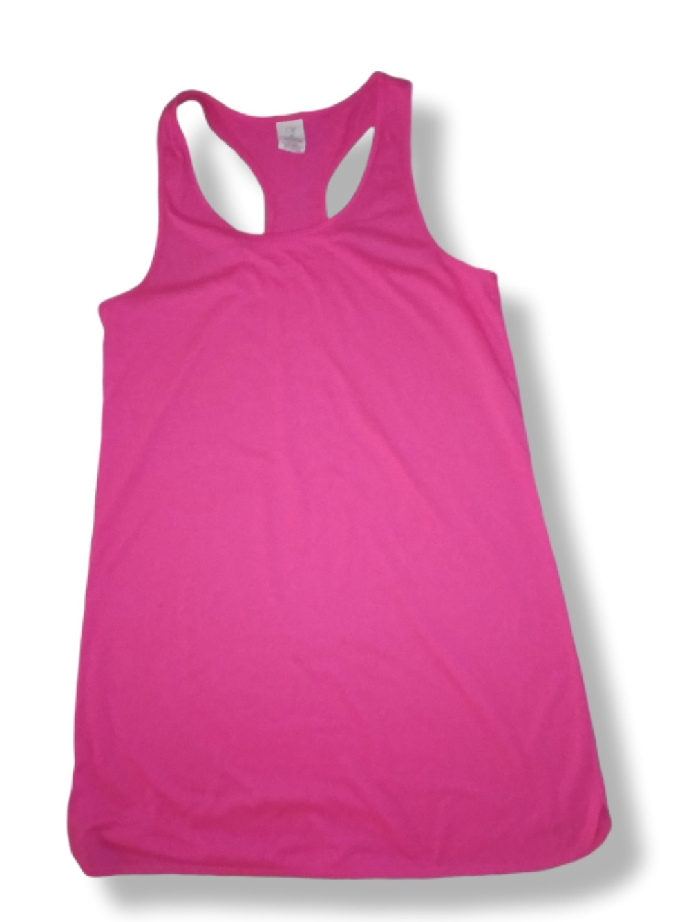 OP Neon Pink Racerback Dress Swim Suit Cover Up